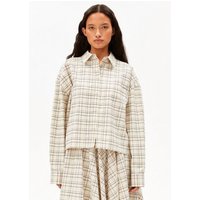 ARMEDANGELS CHECK BOXY Damen Bluse aus Bio-Baumwolle