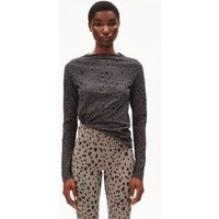 ARMEDANGELS LEO Damen Longsleeve aus Bio-Baumwolle mit Leo-Print