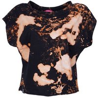 Lena Schokolade Black bleach Shirt aus Bio-Baumwolle