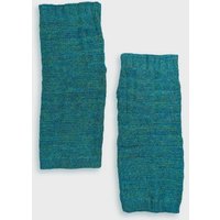 De Colores Pulswärmer mit Daumenloch Querrippe Alpaka