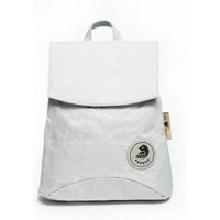 PAPERO Rucksack aus Papier robust wasserfest vegan 3 in 1 Handtasche Damen