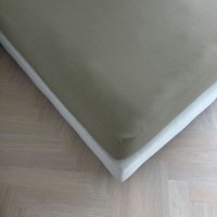 Kayori Topper Spannbetttuch Baumwollsatin