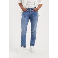 MUD Jeans HANK Mid Tapered Jeans aus einem Bio-Baumwolle / recycelter Baumwolle Mix (medium aged)