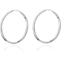 ELEKTROPULLI Coole & Zeitlose, feine Creolen in 8mm - 80mm / 13 Größen