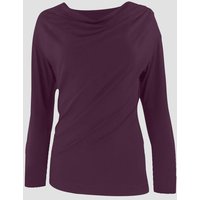 bellaLEYK Drapiertes Oberteil mit Falten und Twist aus Tencel-Modal-Jersey
