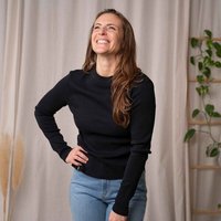 Vresh Clothing Viyola - Turtle Neck Longsleeve aus Biobaumwolle