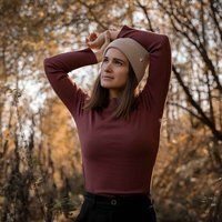 Vresh Clothing Viyola - Turtle Neck Longsleeve aus Biobaumwolle