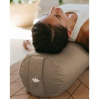 Lotuscrafts Yogarolle RESTORATIVE Ø24 cm - Yoga Bolste Rolle - GOTS zertifiziert