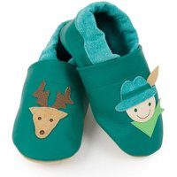 My first Label Krabbelschuh "Kleiner Jäger" / aus hochwertigem Leder / schadstofffrei