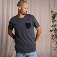 Vresh Clothing Vilip - Classic Fit T-Shirt mit Brusttasche aus Biobaumwolle