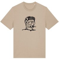 päfjes Gepard die Rakete Fahrrad Gravel - Unisex Männer Bio Unifarben T-Shirt