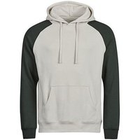 TeeJays Herren Hoodie Kapuzenpullover Sweater Two Tone Bio - Baumwolle bis 3XL Hoody