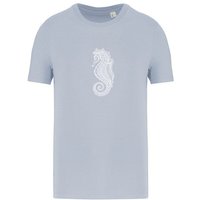 Brandless Basic Bio T-Shirt Nr.4 Seepferd 155g/m² XXS - 5 XL