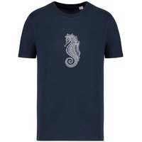 Brandless Basic Bio T-Shirt Nr.4 Seepferd 155g/m² XXS - 5 XL