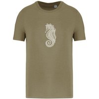 Brandless Basic Bio T-Shirt Nr.4 Seepferd 155g/m² XXS - 5 XL