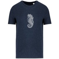 Brandless Basic Bio T-Shirt Nr.4 Seepferd 155g/m² XXS - 5 XL