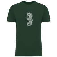 Brandless Basic Bio T-Shirt Nr.4 Seepferd 155g/m² XXS - 5 XL