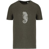 Brandless Basic Bio T-Shirt Nr.4 Seepferd 155g/m² XXS - 5 XL
