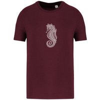 Brandless Basic Bio T-Shirt Nr.4 Seepferd 155g/m² XXS - 5 XL