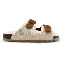 Vegane "thies ® Eco Teddy Mixed Sandale" aus rec. PET & Biobaumwolle