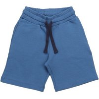 Cotokids Kinder Shorts GOTS-zertifiziert aus Bio-Baumwolle, dunkelblau, elastischer Bund mit Kordelzug – Walkiddy, weich & alltagstauglich