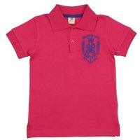 Kleinkinder Poloshirt „Cabaret“ in Pink aus Bio-Baumwolle – Walkiddy