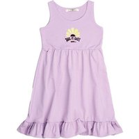 Cotokids Mädchen Kleid – Helllila, ärmellos, locker & bequem, sommerlich | von Walkiddy