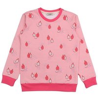 Cotokids Kinder Sweatshirt Baumwolle, Rosa, Drachenfrucht-Muster, Walkiddy