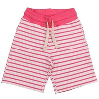 Cotokids Kinder Shorts Bio-Baumwolle, Rosa-Weiß gestreift, Walkiddy