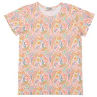 Cotokids Kinder T-Shirt GOTS-zertifiziert aus Bio-Baumwolle mit buntem Paisley-Muster – Walkiddy