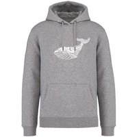 Brandless Basic Unisex Bio Hoody Nr. 4 Wal 350g/m² XXS - 4 XL