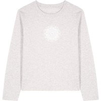 Brandless Basic Bio Damen Longsleeve Anahata Chakra 180 g/m² XS - XXL
