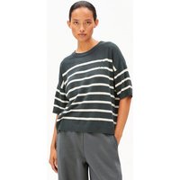 ARMEDANGELS STRIPE Damen Strickshirt aus Leinen-Mix
