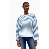 ARMEDANGELS FRANKAA MAARLEN STRIPE Damen Sweatshirt aus Bio-Baumwolle