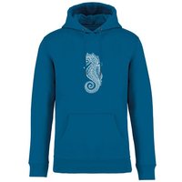Brandless Basic Bio Unisex Hoody Nr. 4 Seepferd 350g/m²
