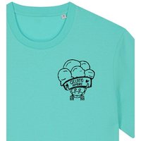 päfjes Gelato Amore / Eis Krabbe mit Eisbecher - Fair Bio Männer Unisex T-Shirt