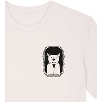 päfjes Der Graf / Vampir Fledermaus im Bilderrahmen - Unisex Männer T-Shirt Bio & Fair