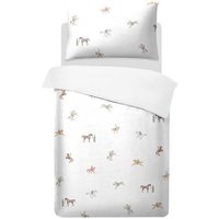 Mary Rose® Satin Bettwäsche Sport Motiv, Baumwolle Bio (kbA)