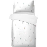 Mary Rose® Satin Bettwäsche Sport Motiv, Baumwolle Bio (kbA)