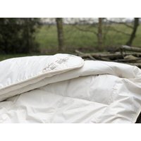 Rabens´ organic 200x135 cm Alpaka "Twin" Bio Bettdecke. 3 Decken in "Einem" / knöpfbar