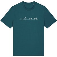Brandless Basic Bio Unisex T-Shirt Bicycle Line 180g/m² XXS - 3 XL