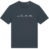 Brandless Basic Bio Unisex T-Shirt Bicycle Line 180g/m² XXS - 3 XL