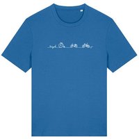 Brandless Basic Bio Unisex T-Shirt Bicycle Line 180g/m² XXS - 3 XL