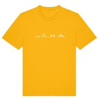 Brandless Basic Bio Unisex T-Shirt Bicycle Line 180g/m² XXS - 3 XL