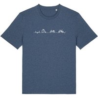 Brandless Basic Bio Unisex T-Shirt Bicycle Line 180g/m² XXS - 3 XL