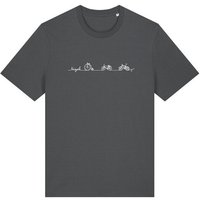 Brandless Basic Bio Unisex T-Shirt Bicycle Line 180g/m² XXS - 3 XL