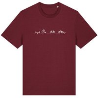 Brandless Basic Bio Unisex T-Shirt Bicycle Line 180g/m² XXS - 3 XL