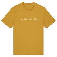 Brandless Basic Bio Unisex T-Shirt Bicycle Line 180g/m² XXS - 3 XL