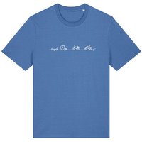 Brandless Basic Bio Unisex T-Shirt Bicycle Line 180g/m² XXS - 3 XL