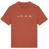 Brandless Basic Bio Unisex T-Shirt Bicycle Line 180g/m² XXS - 3 XL